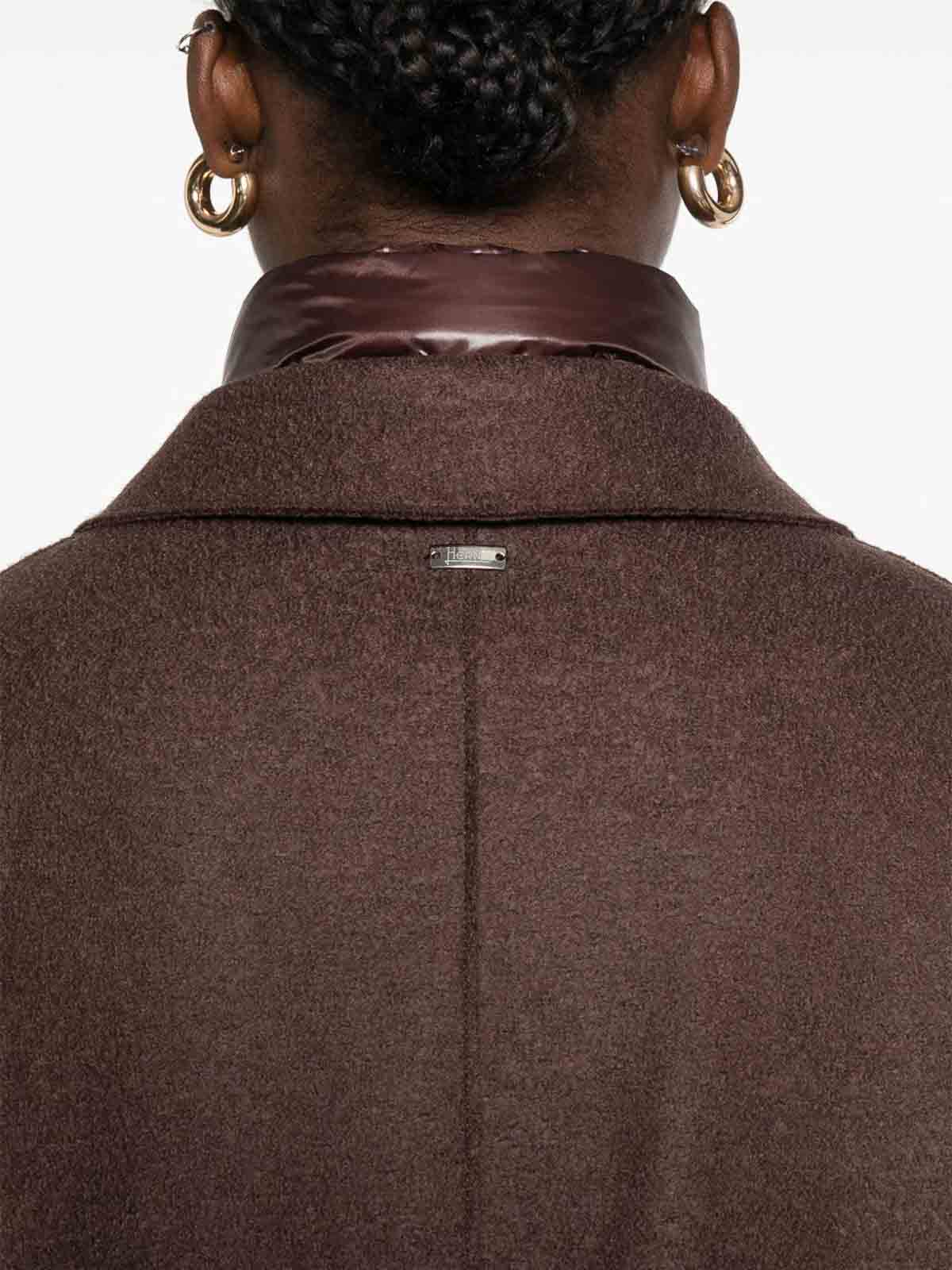 Herno Coat In Brown