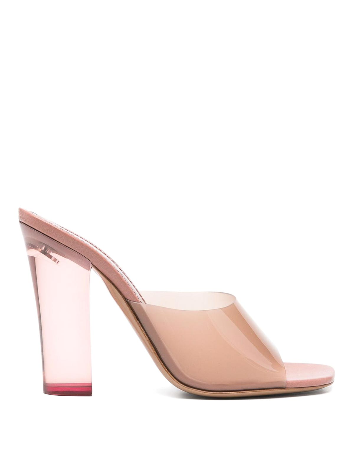 Paris Texas 100mm Ava Mule In Pink