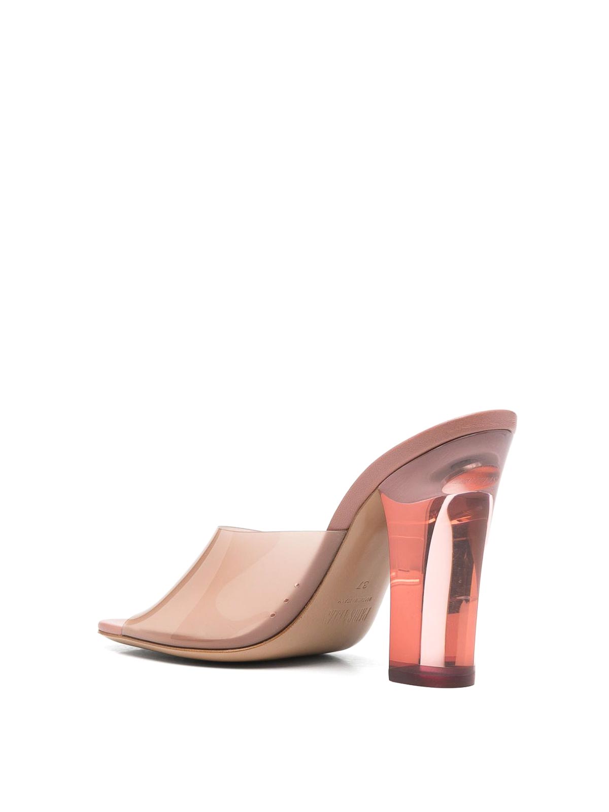 Paris Texas 100mm Ava Mule In Pink