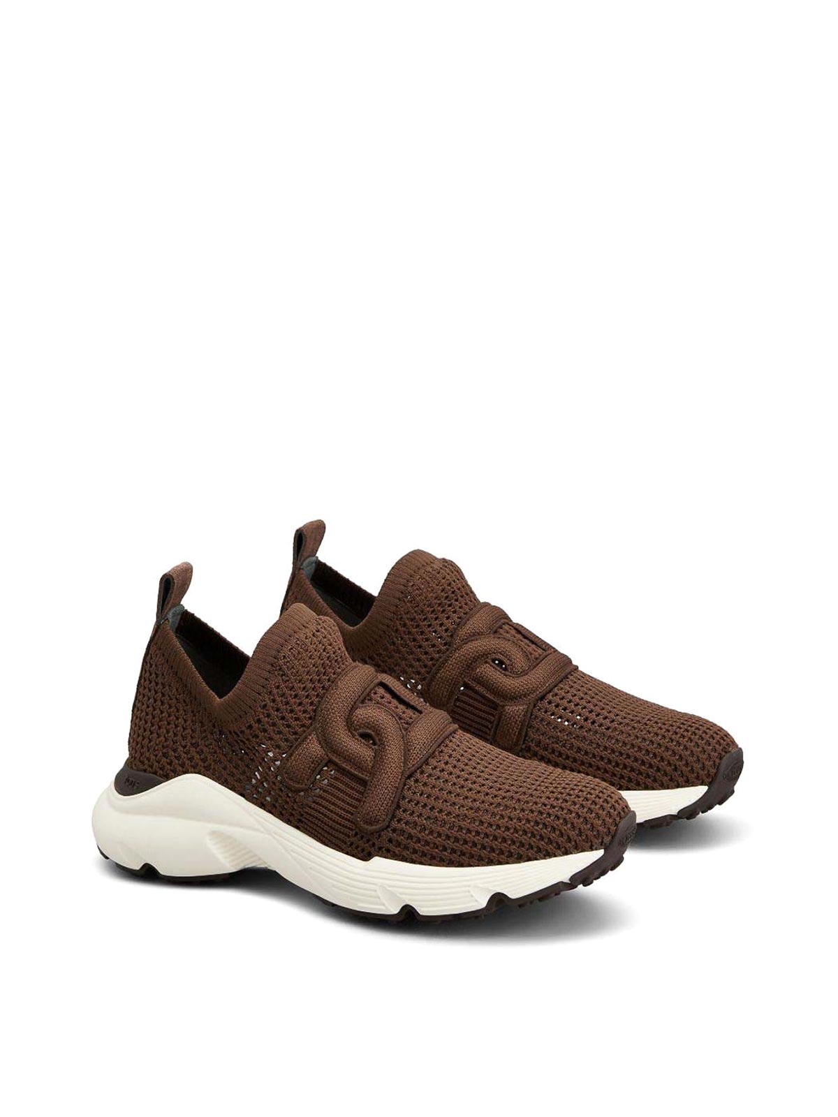 Tod's Run 54c Slip-on Sneakers In Brown