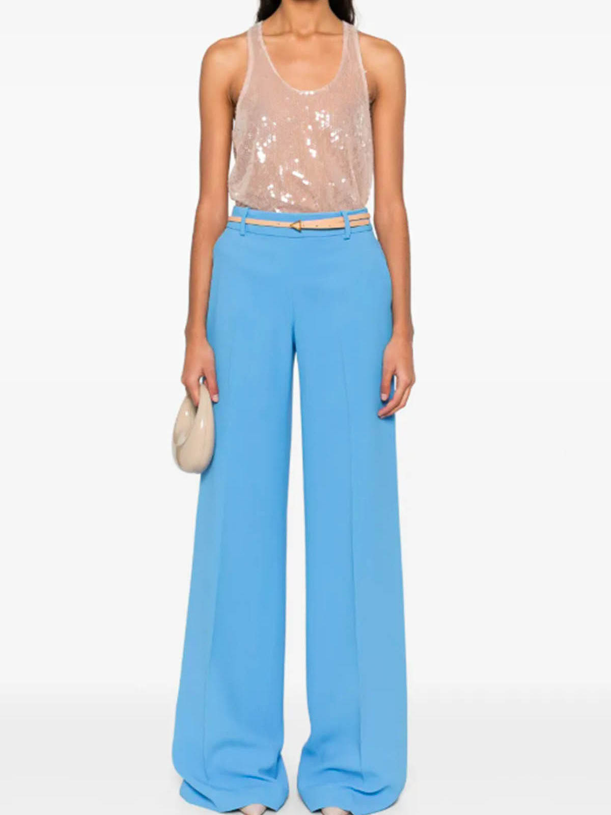 Ermanno Scervino Casual Pants In Blue
