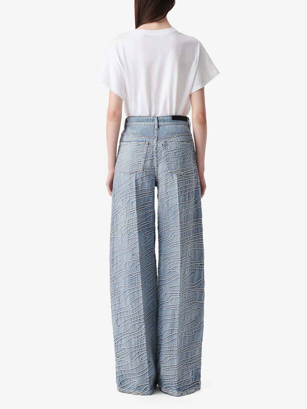 Iro Jeans With Belt Loops In Gray