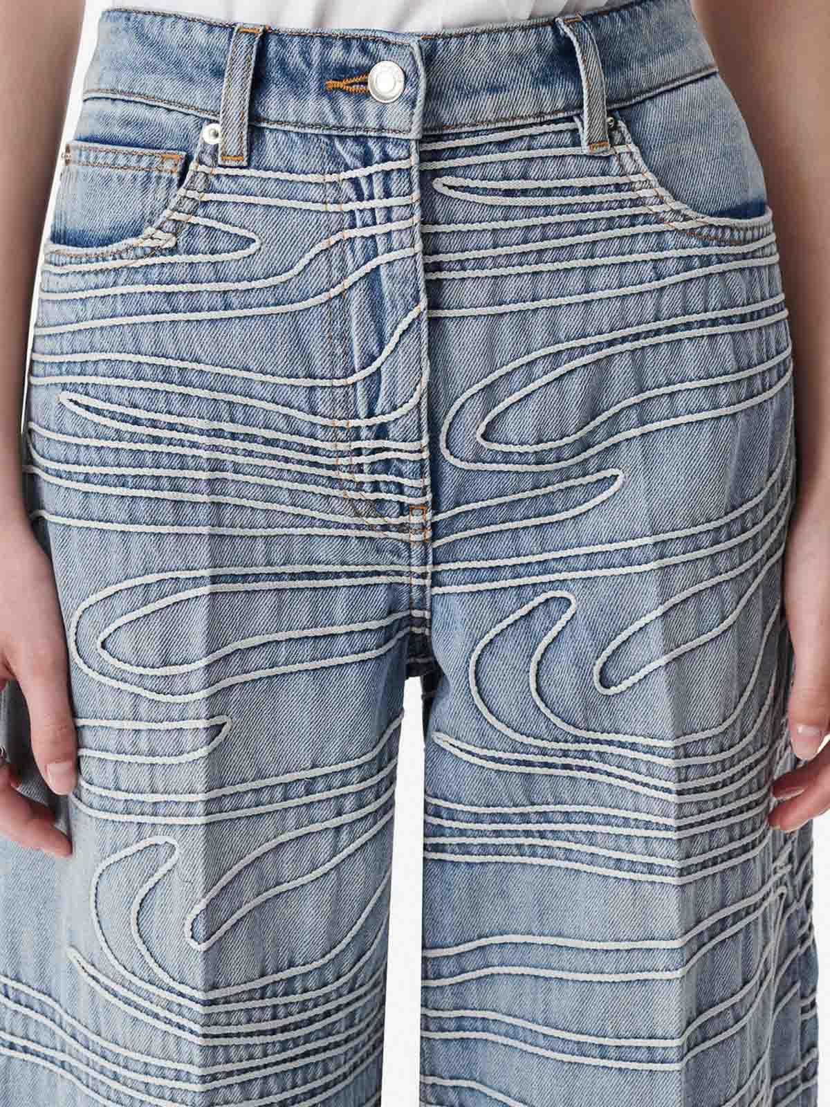 Iro Jeans With Belt Loops In Gray