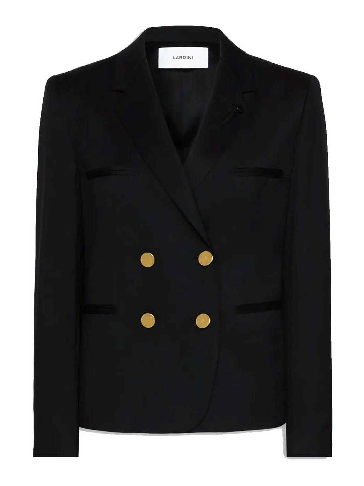 Lardini Jackets Black In Black