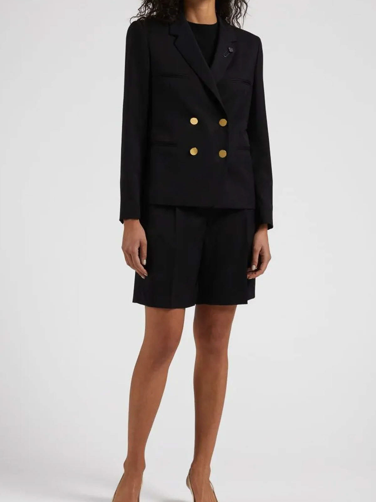 Lardini Jackets Black In Black
