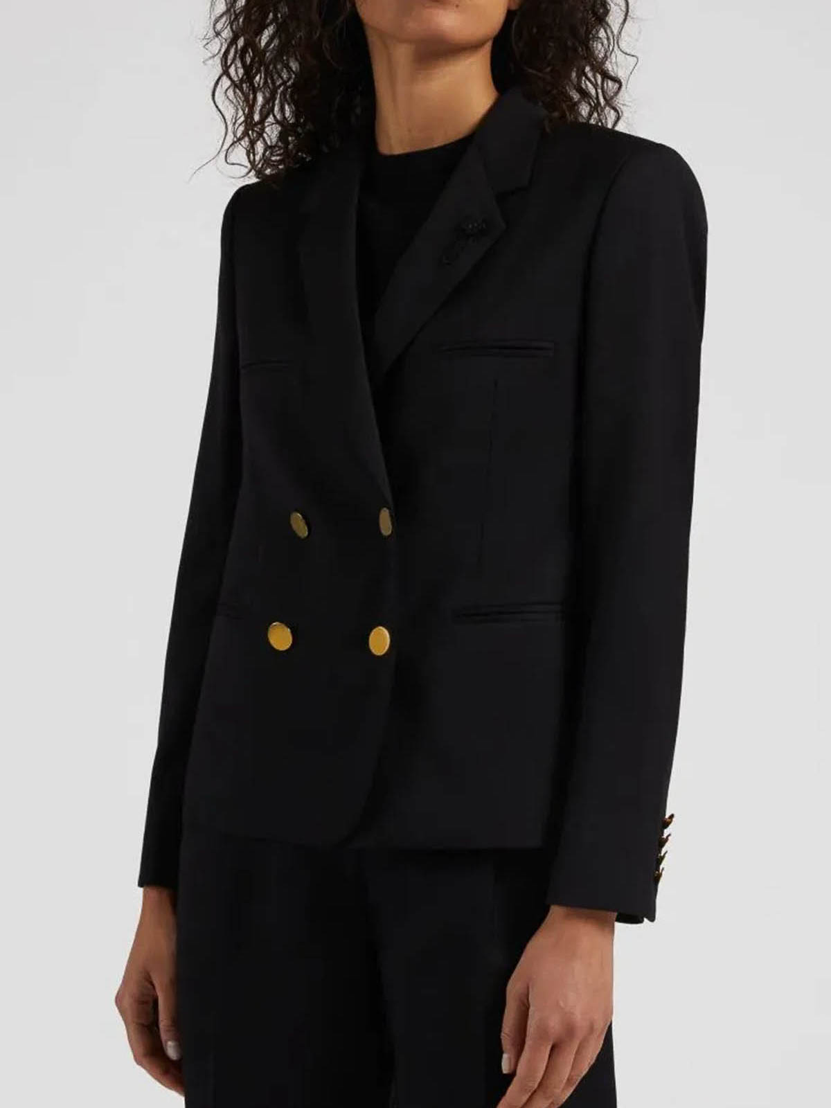 Lardini Jackets Black In Black