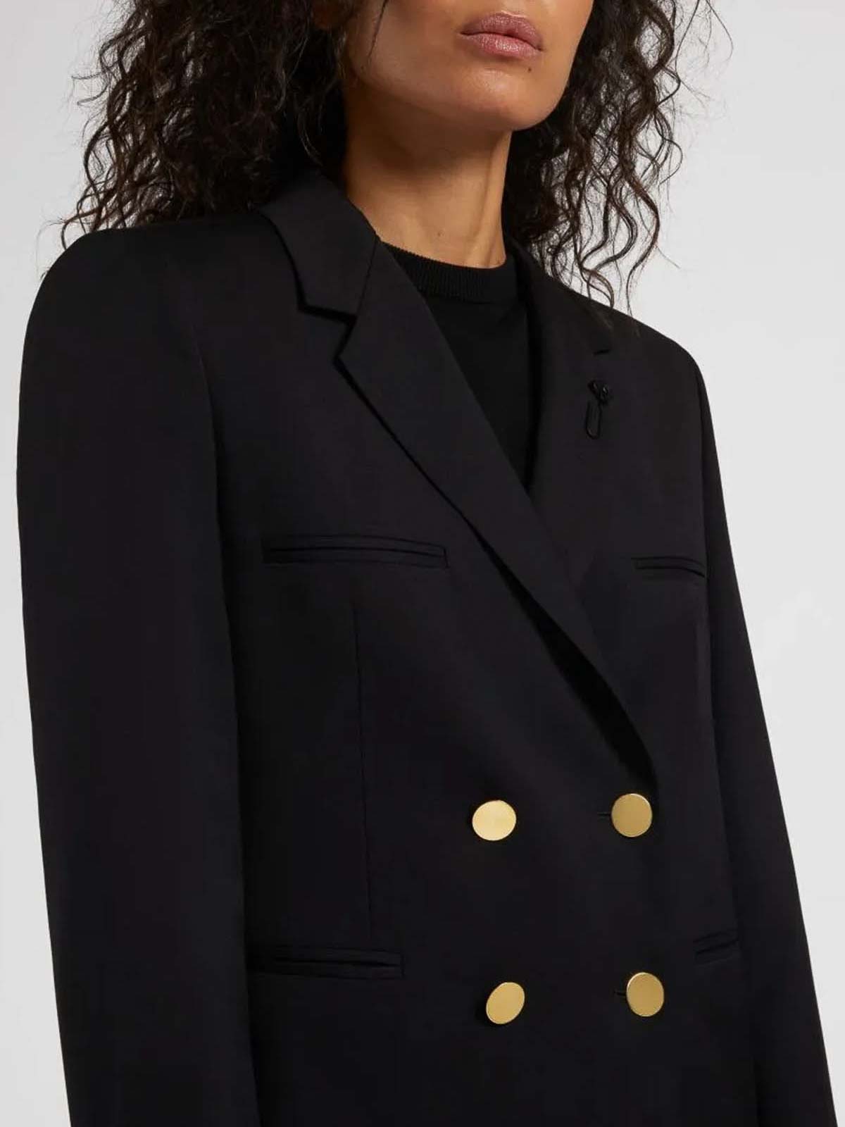 Lardini Jackets Black In Black