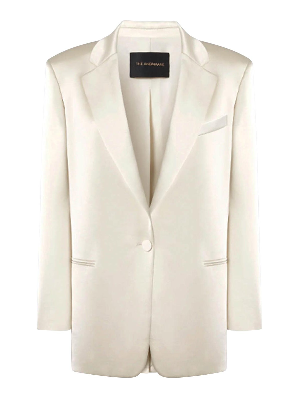 The Andamane Single-breasted Blazer In Yellow