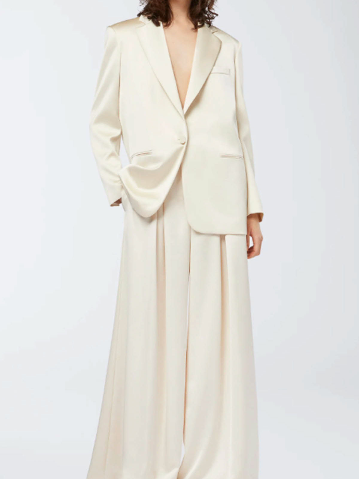 The Andamane Single-breasted Blazer In Yellow
