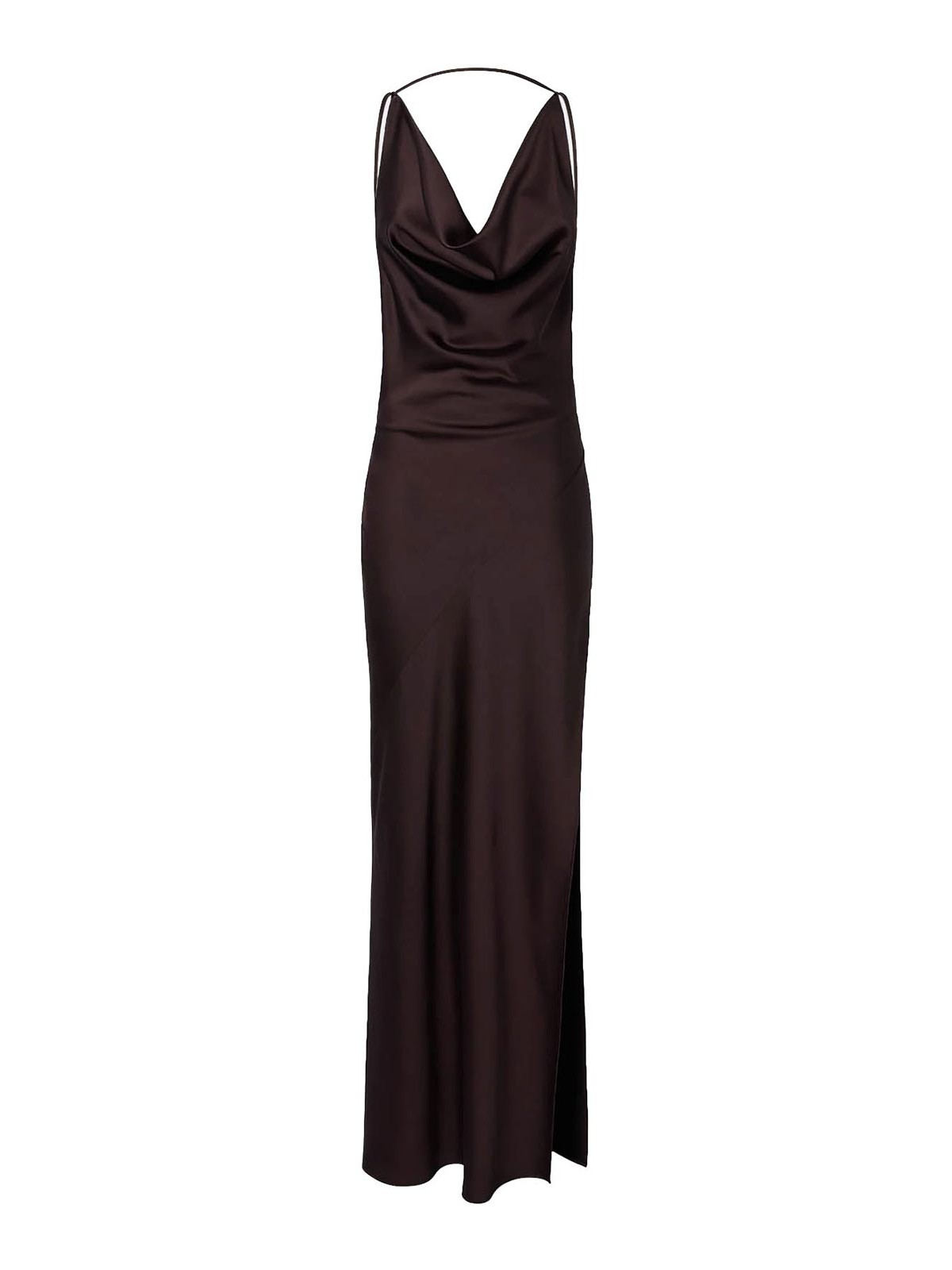 The Andamane Vera Dress In Brown