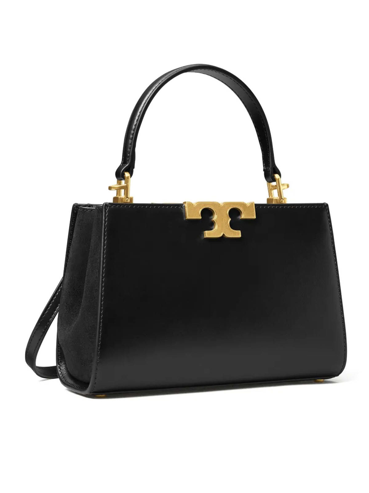 Tory Burch Leather Bag In Black