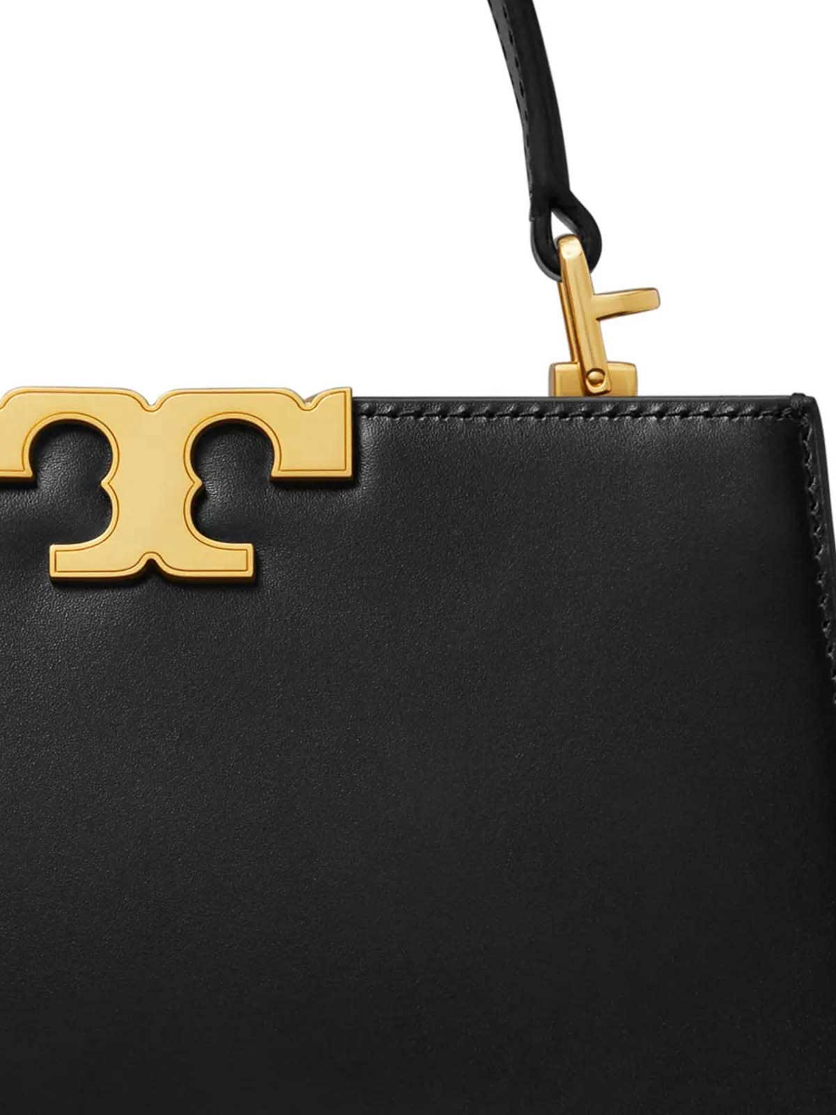 Tory Burch Leather Bag In Black