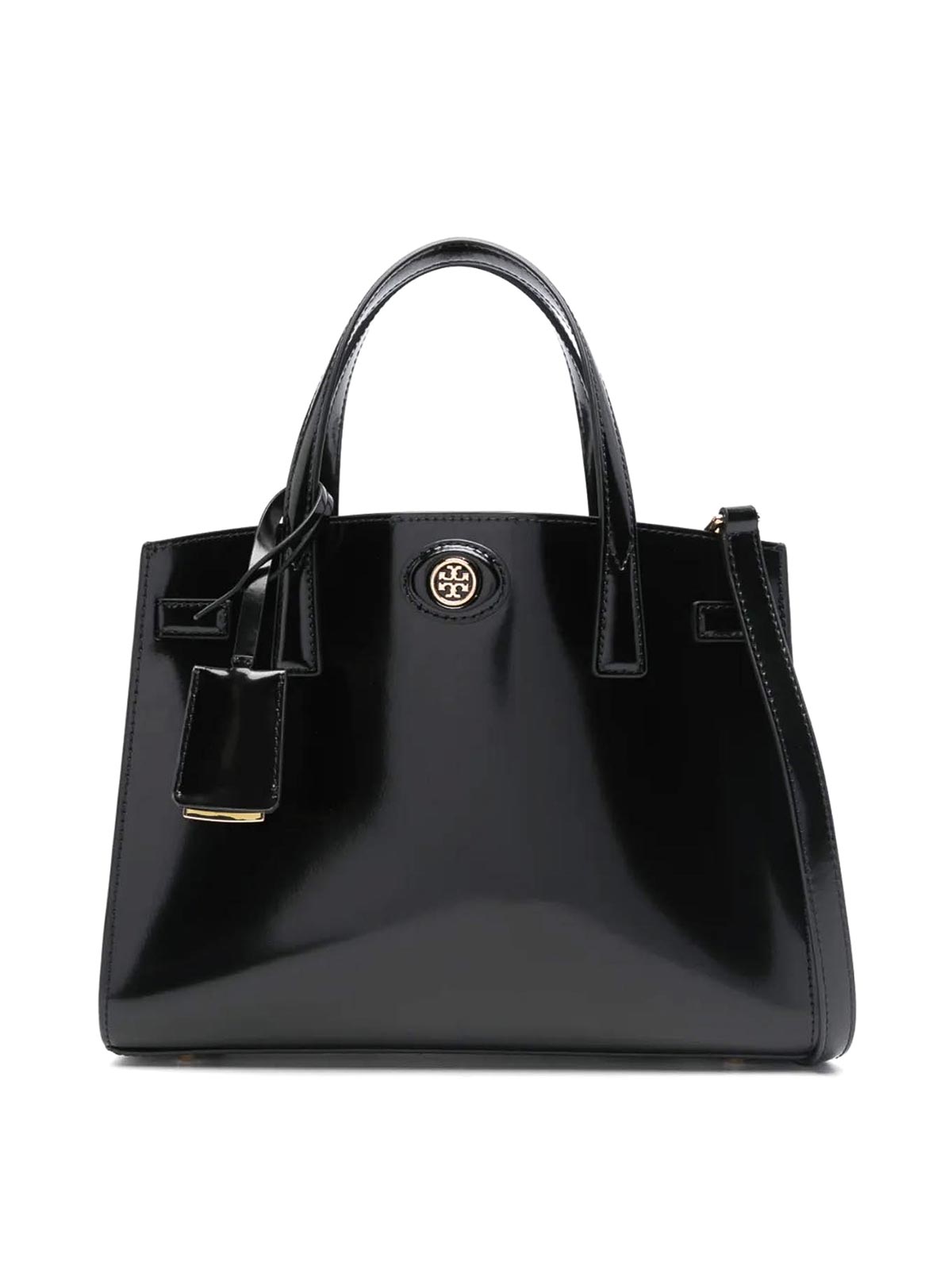 Tory Burch Leather Bag In Black
