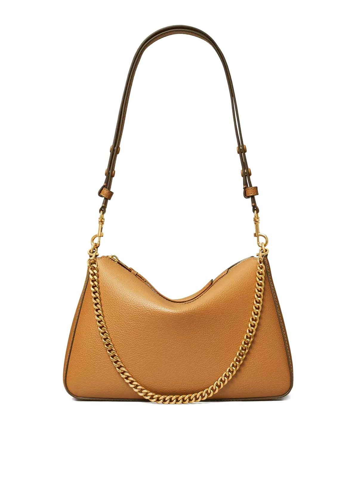 Tory Burch Leather Bag In Brown
