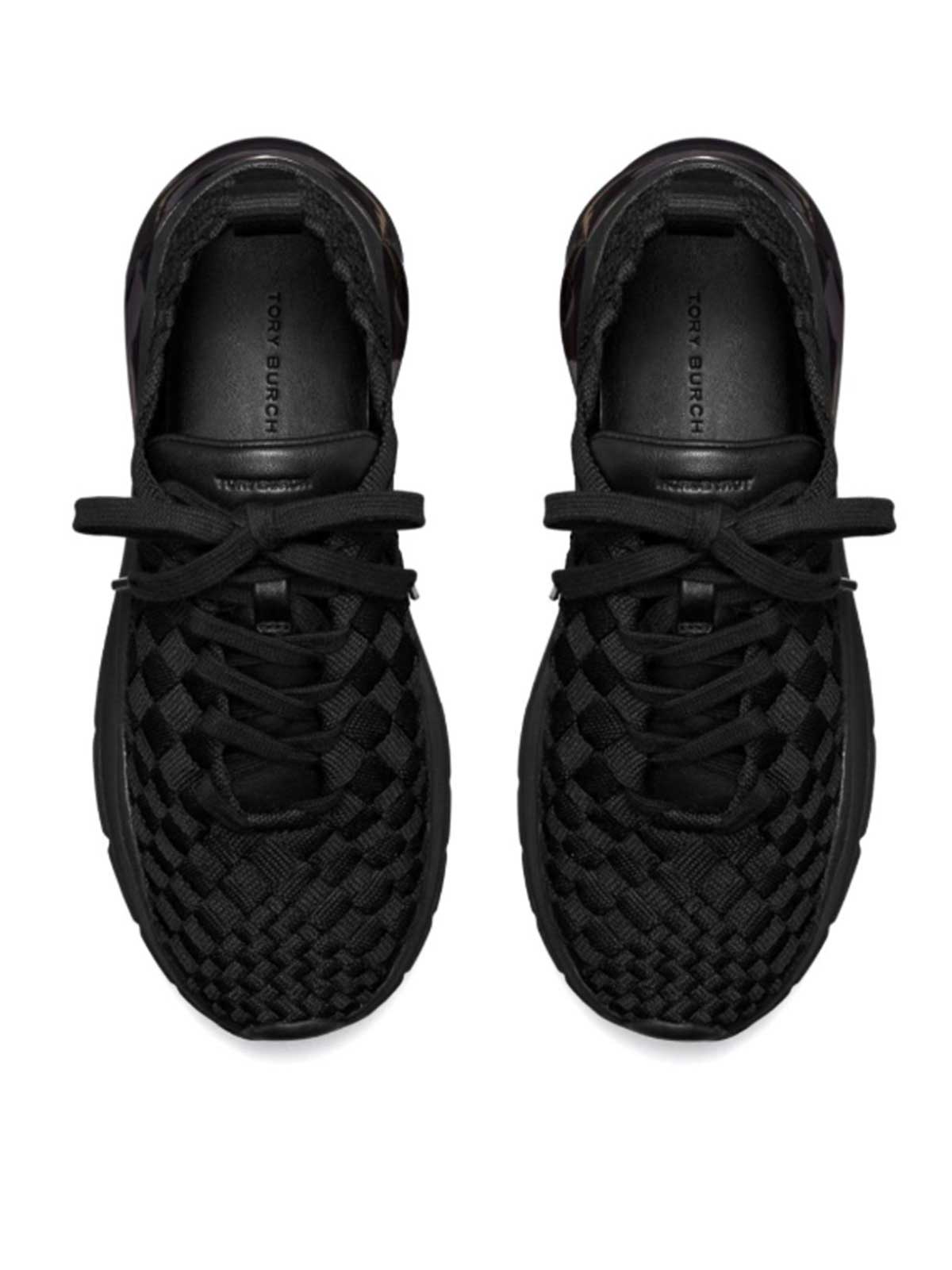 Tory Burch Good Luck Sneakers In Black