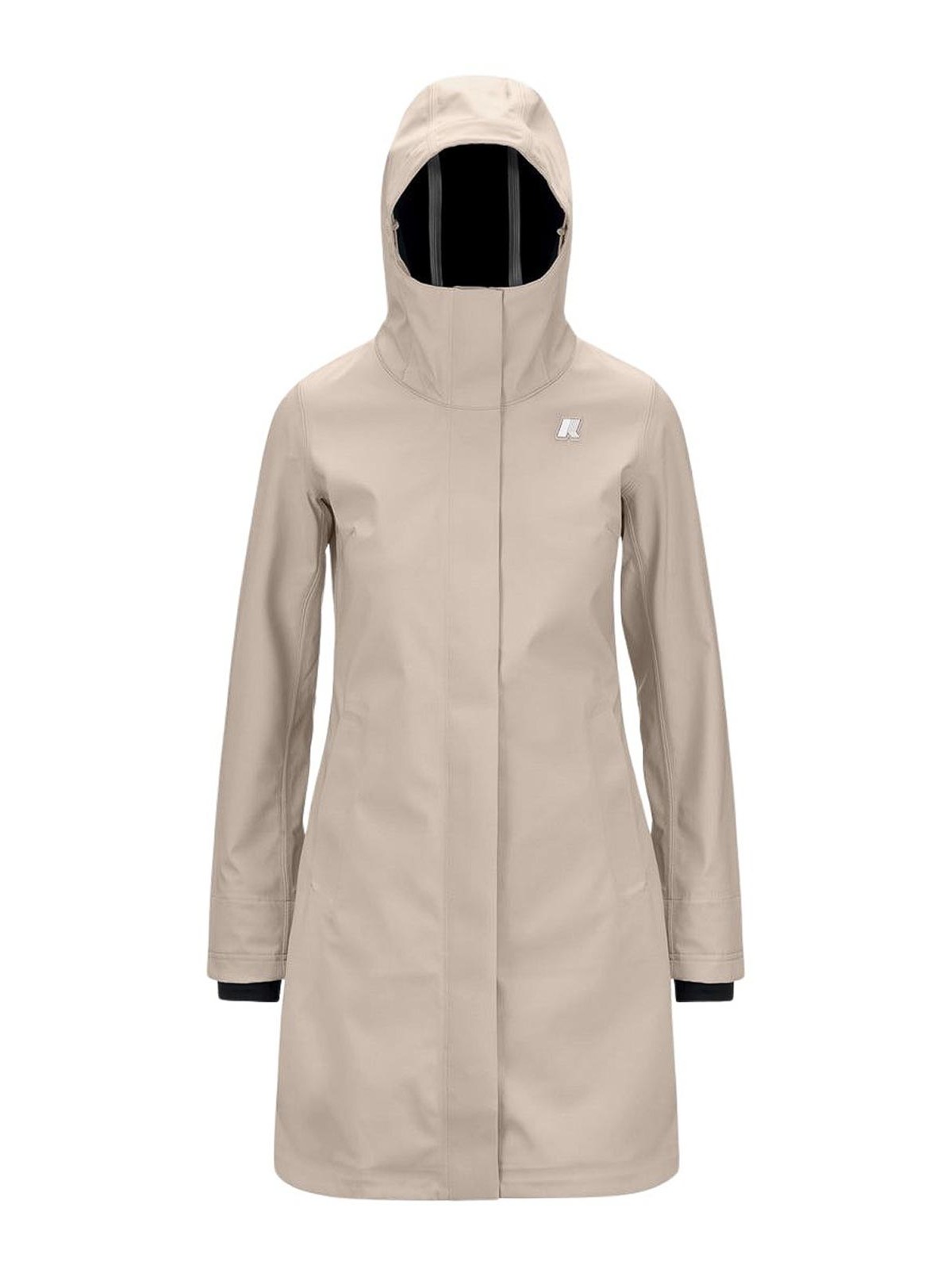 K-way Parka Denise St Warm Double Beige In Neutral