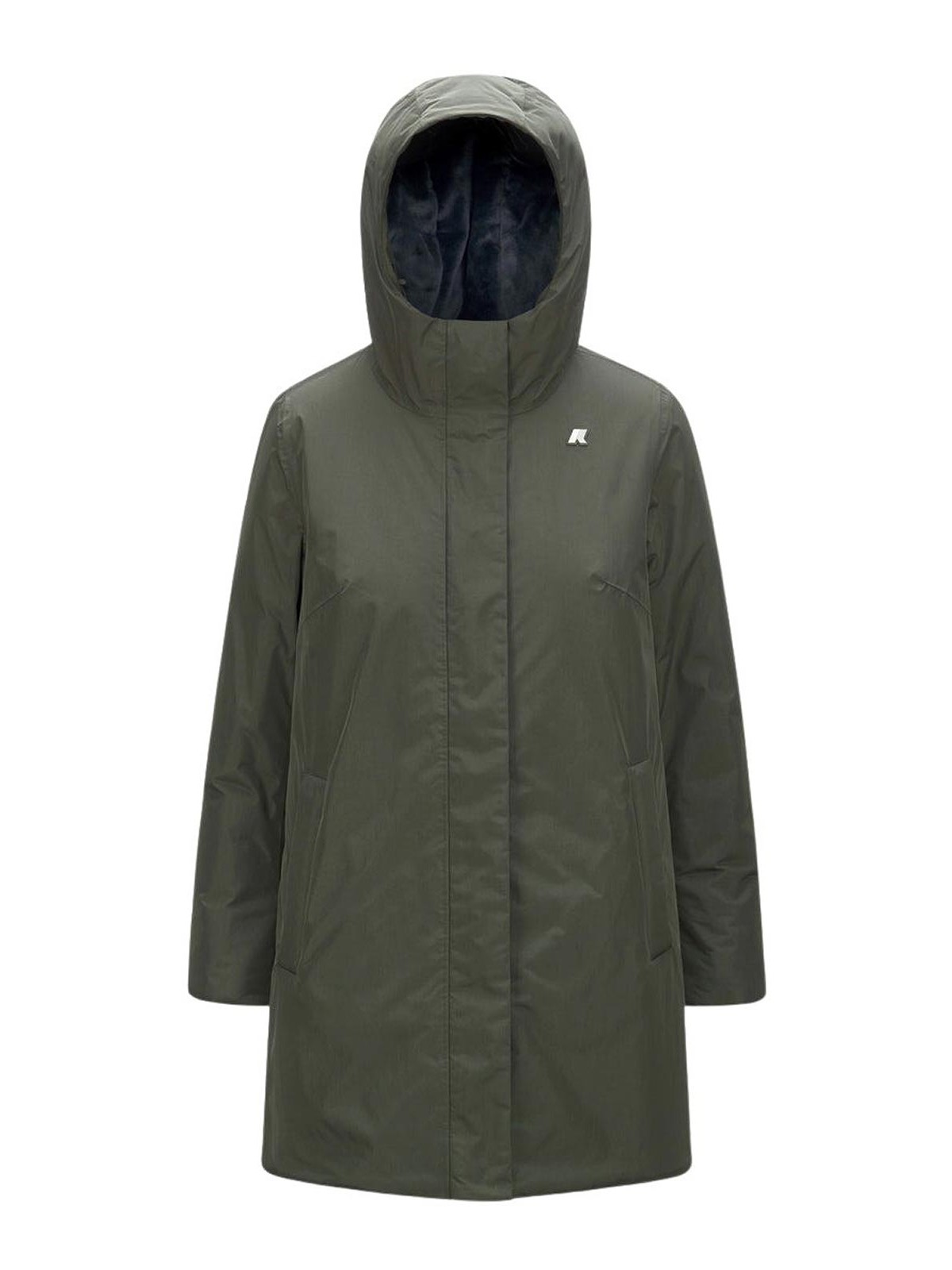 K-way Sophie Soft Touch Marmotta In Green