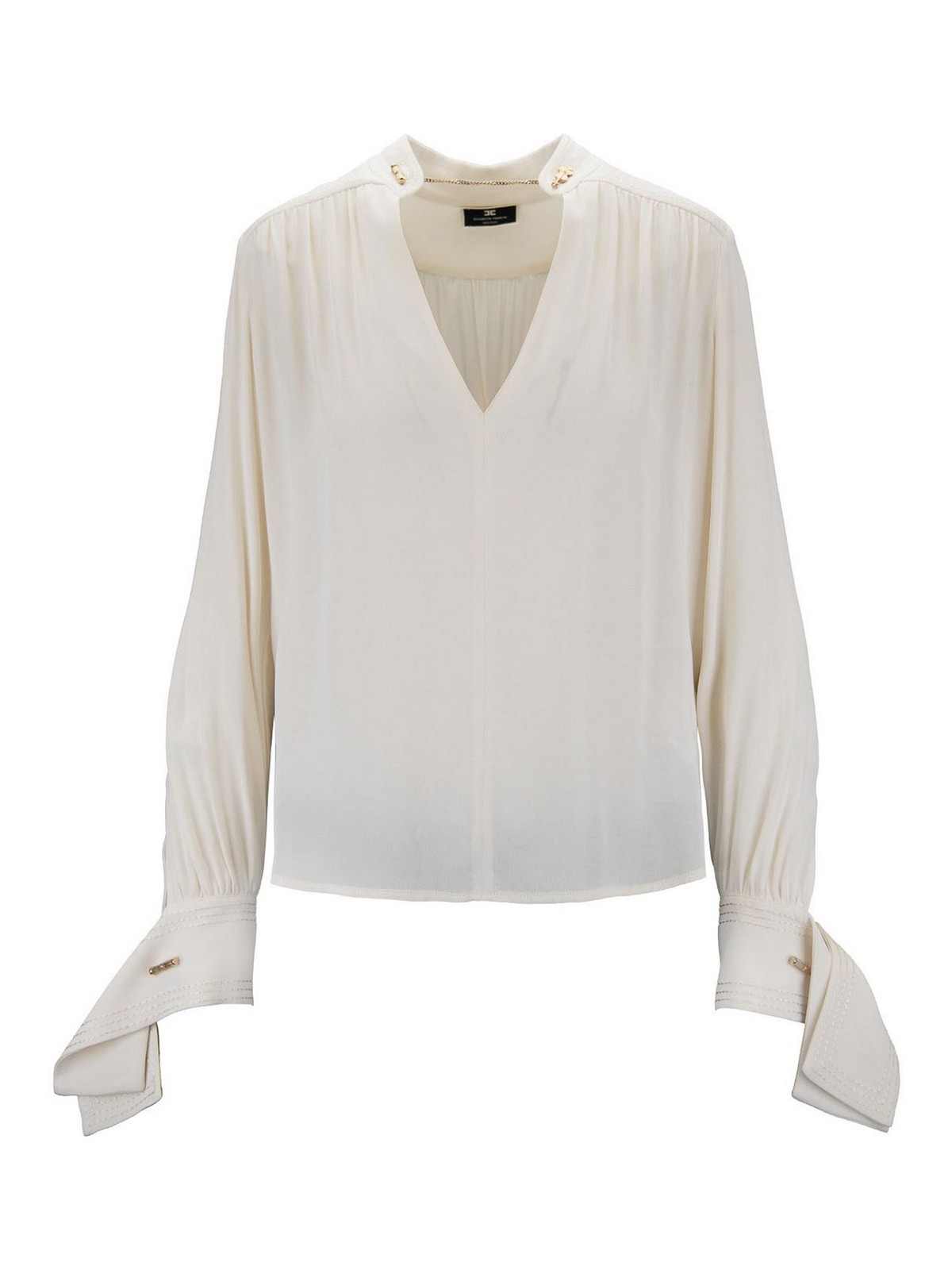 Elisabetta Franchi Shirt In Brown