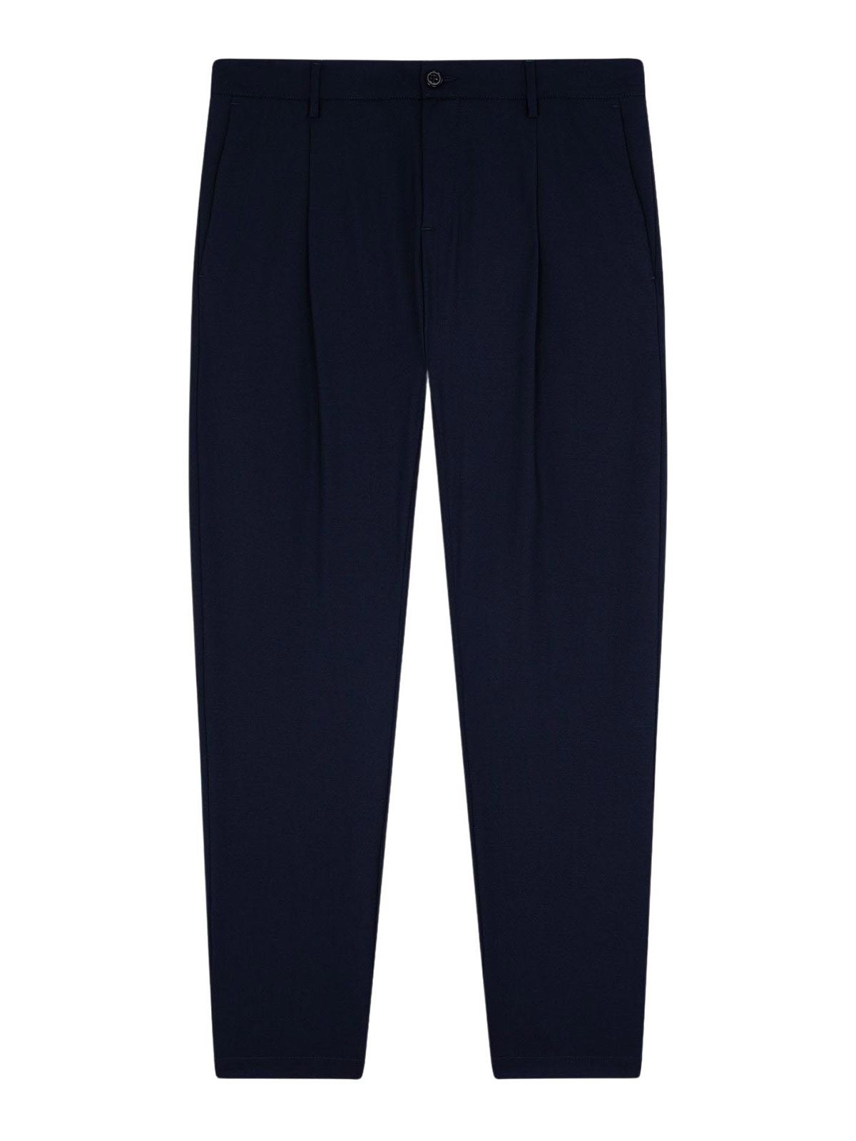 Paul & Shark Pants In Blue