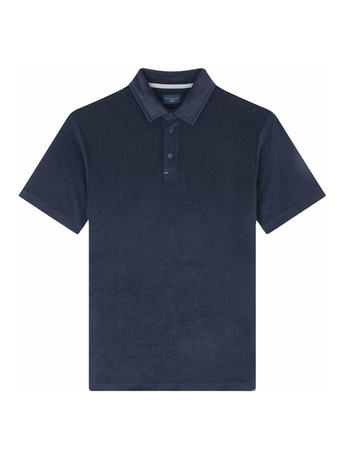 Paul & Shark Polo X Soft Toweling In Blue
