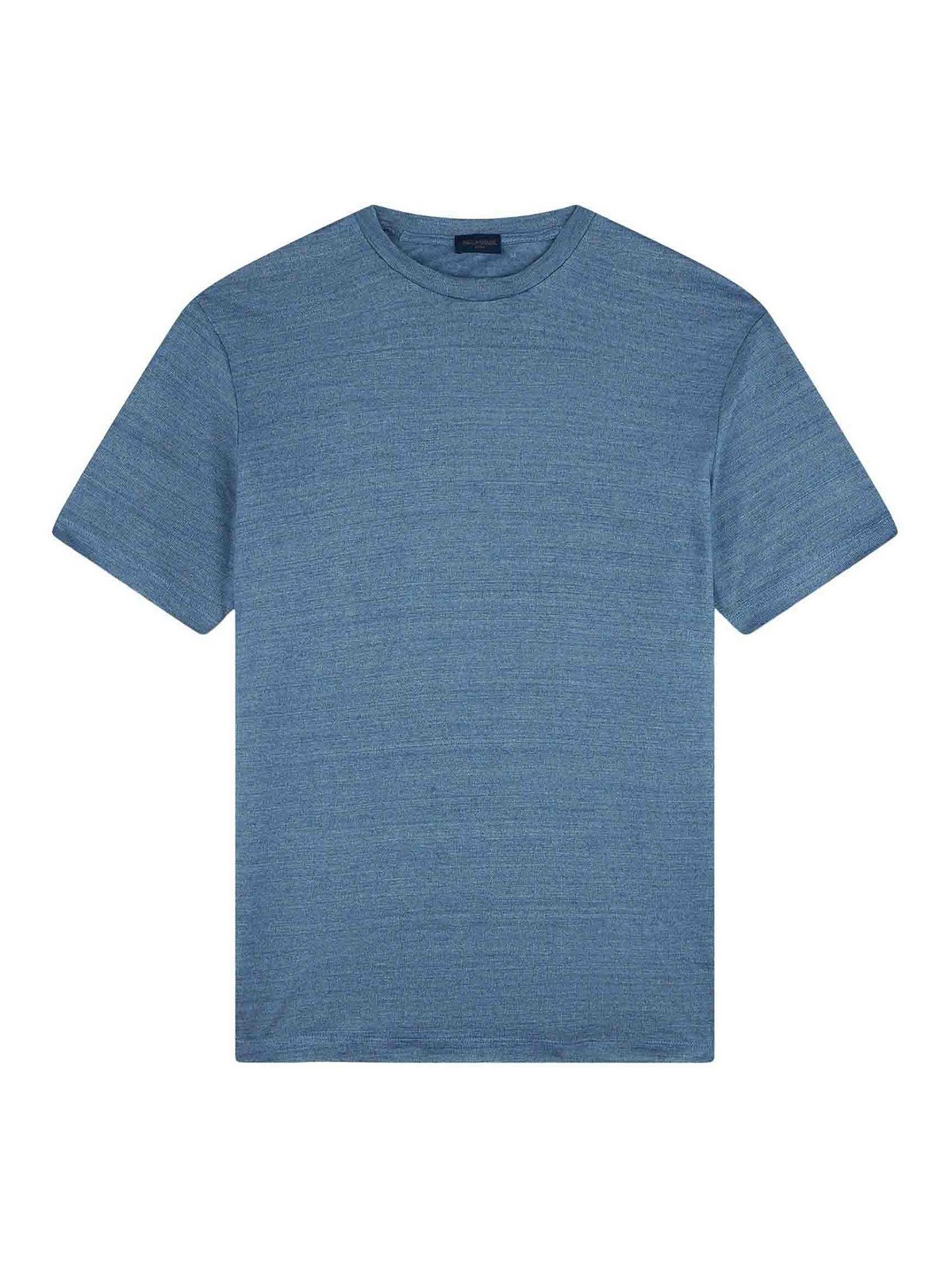 Paul & Shark Short-sleeve Crew-neck T-shirt In Blue