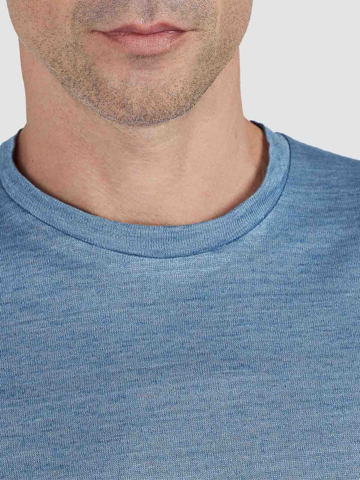 Paul & Shark Short-sleeve Crew-neck T-shirt In Blue