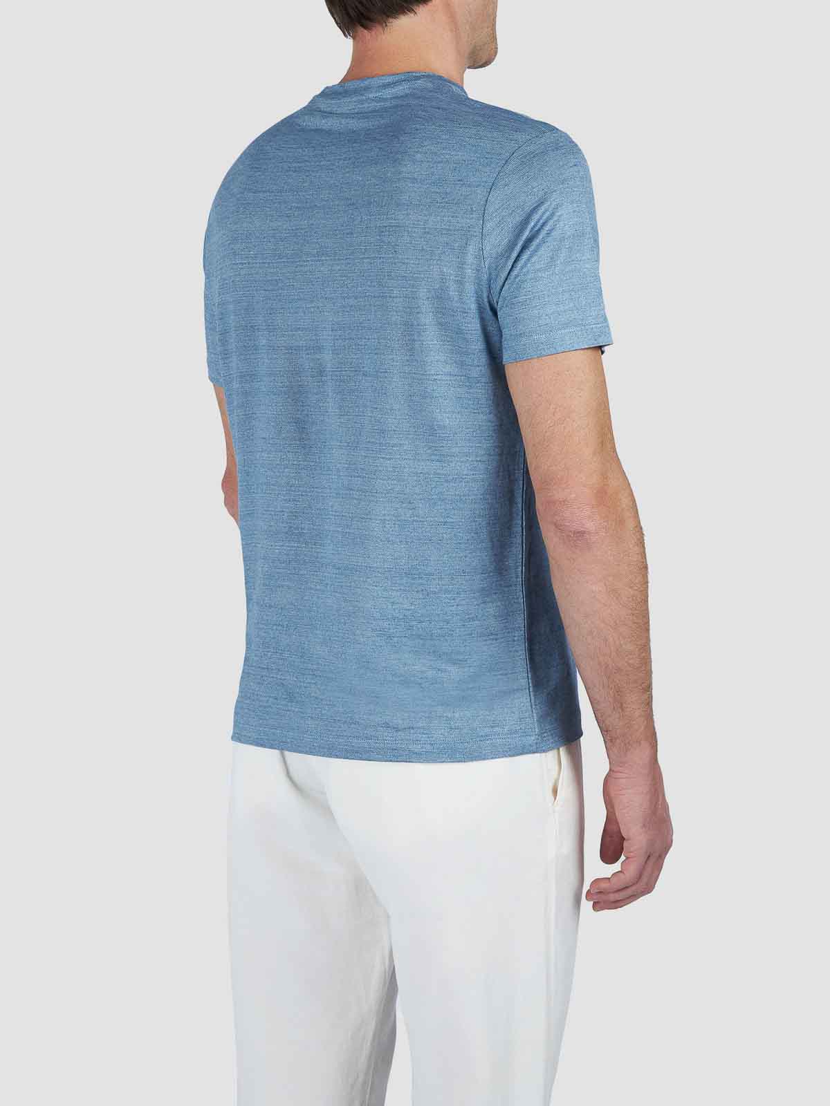 Paul & Shark Short-sleeve Crew-neck T-shirt In Blue