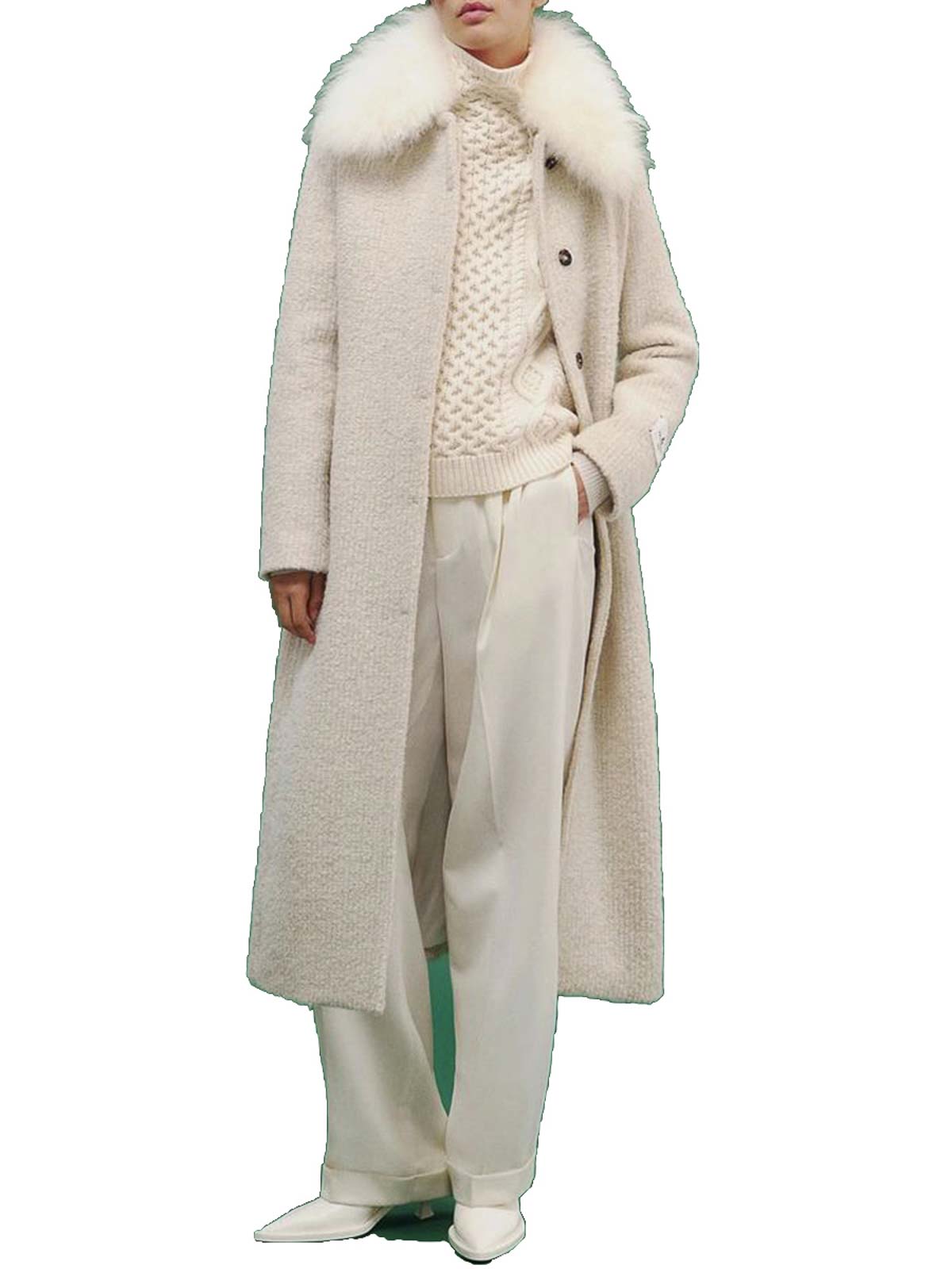 Peuterey Coat In Neutral