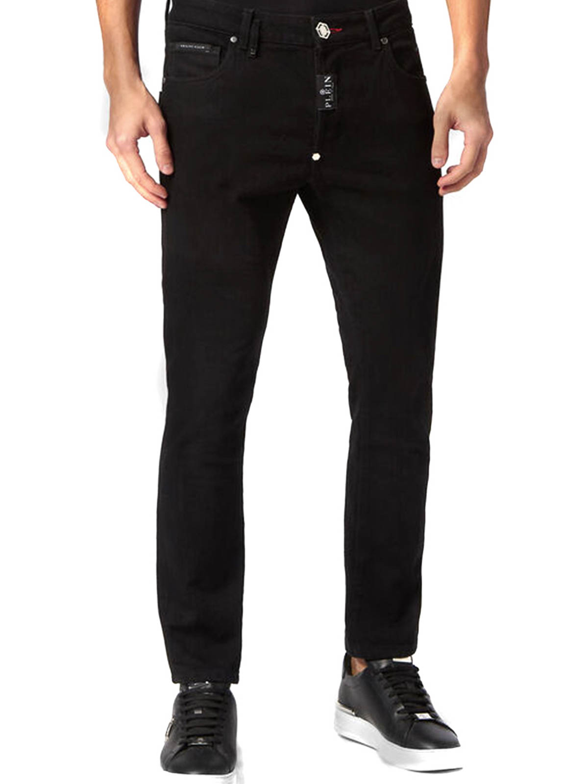 Philipp Plein Jeans In Black
