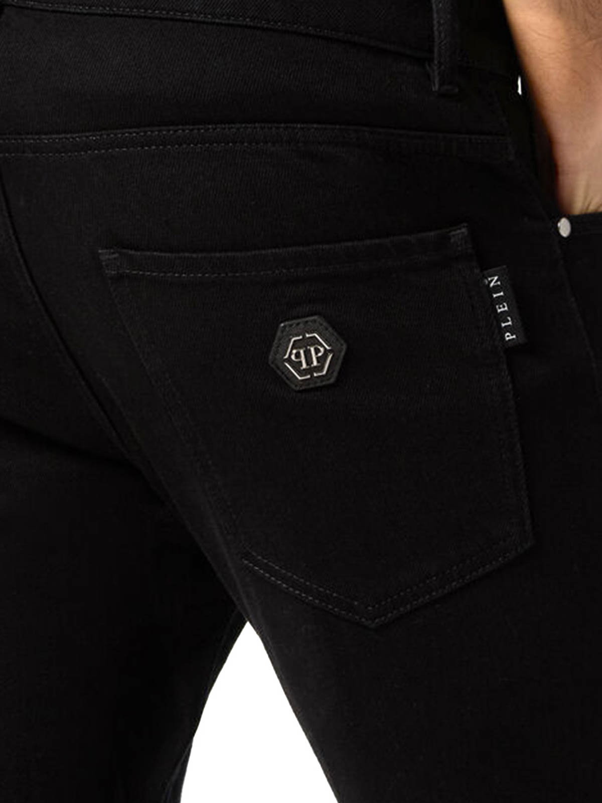 Philipp Plein Jeans In Black