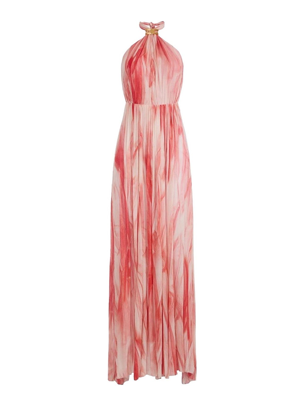 Elisabetta Franchi Red Carpet Butter Red Passion Dress In Purple