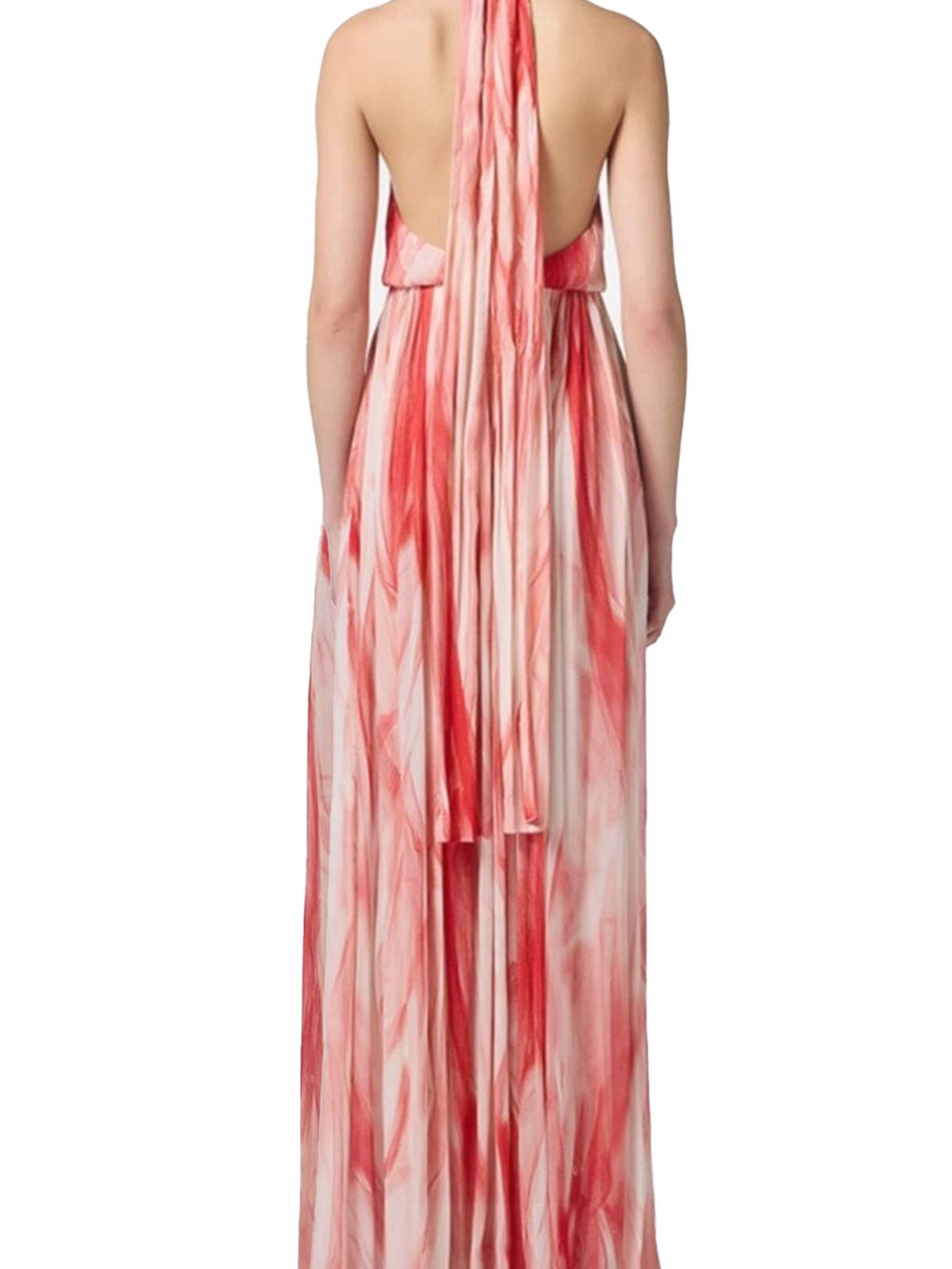 Elisabetta Franchi Red Carpet Butter Red Passion Dress In Purple