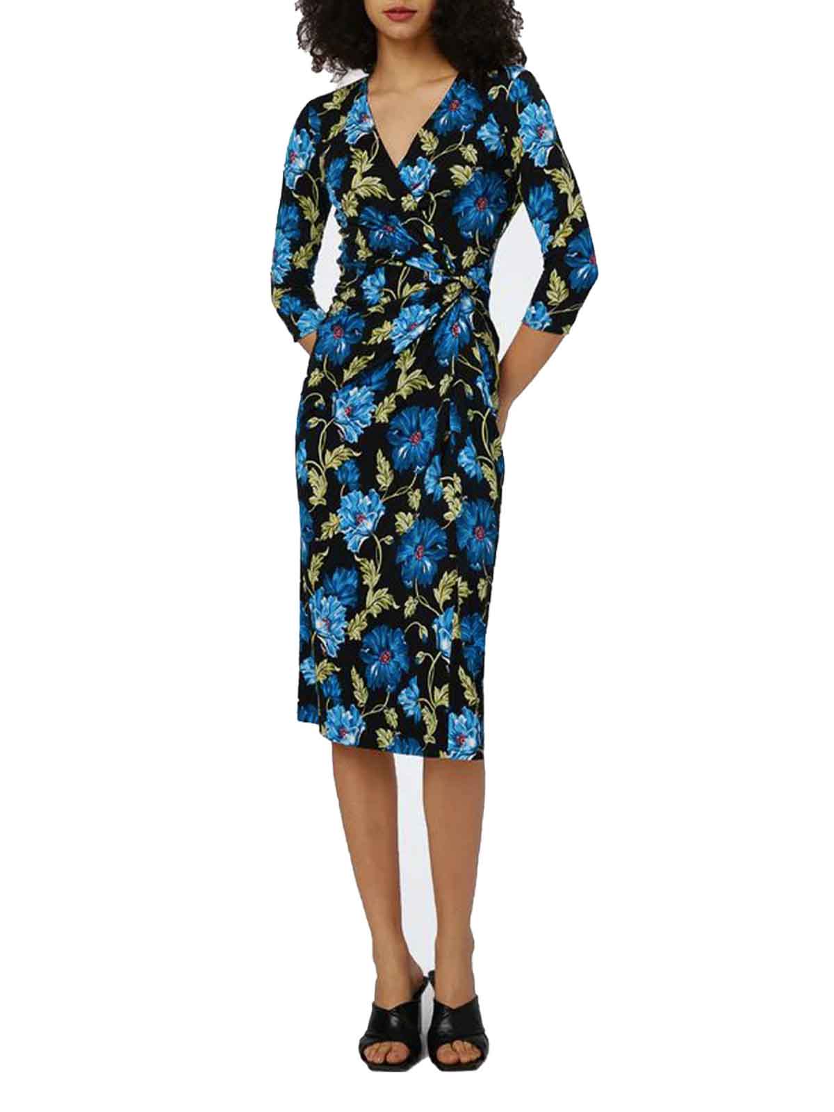 Diane Von Furstenberg Borris Wool-blend Dress In Multi