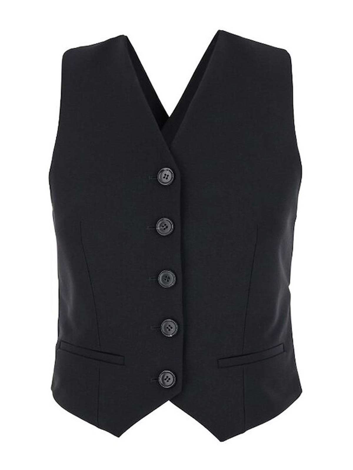 Philosophy Di Lorenzo Serafini Waistcoat In Black