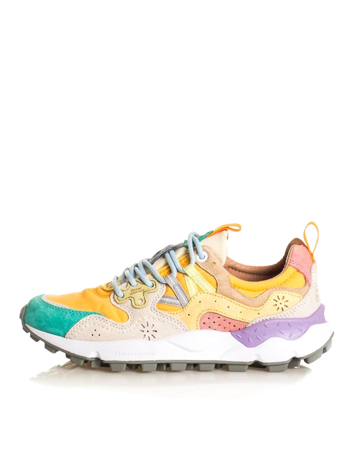 Flower Mountain Yamano 3 Sneakers In Green