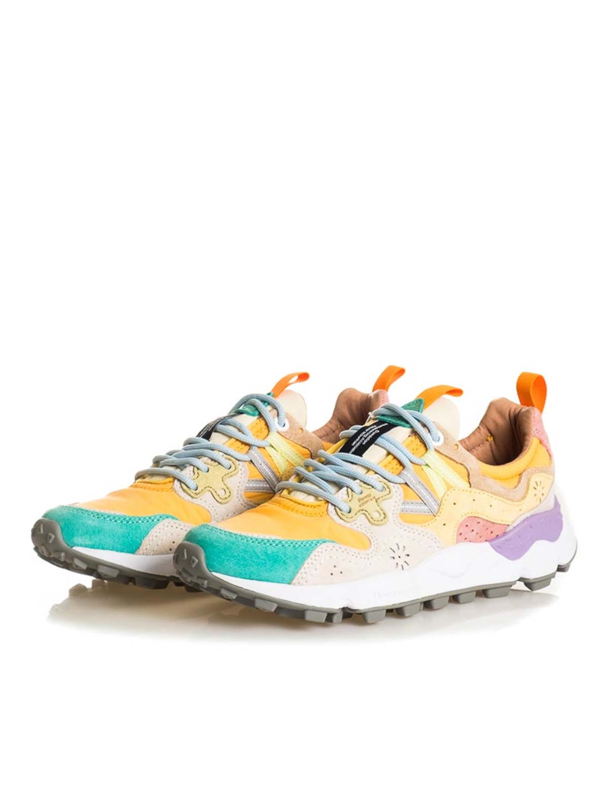 Flower Mountain Yamano 3 Sneakers In Green