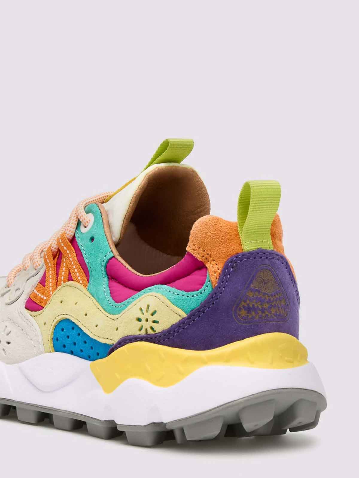 Flower Mountain Sneakers In White