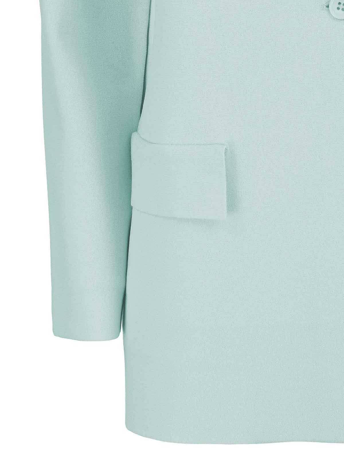 Kangra Cashmere Tailored Blazer With Single-button Closure In Green