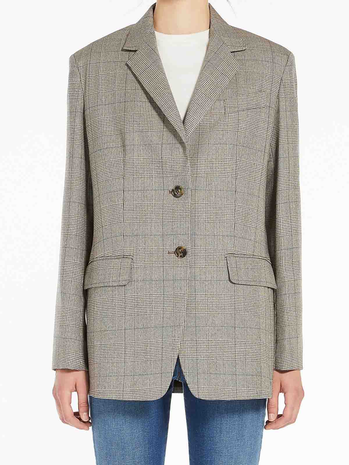 Weekend Max Mara Blazer In Brown