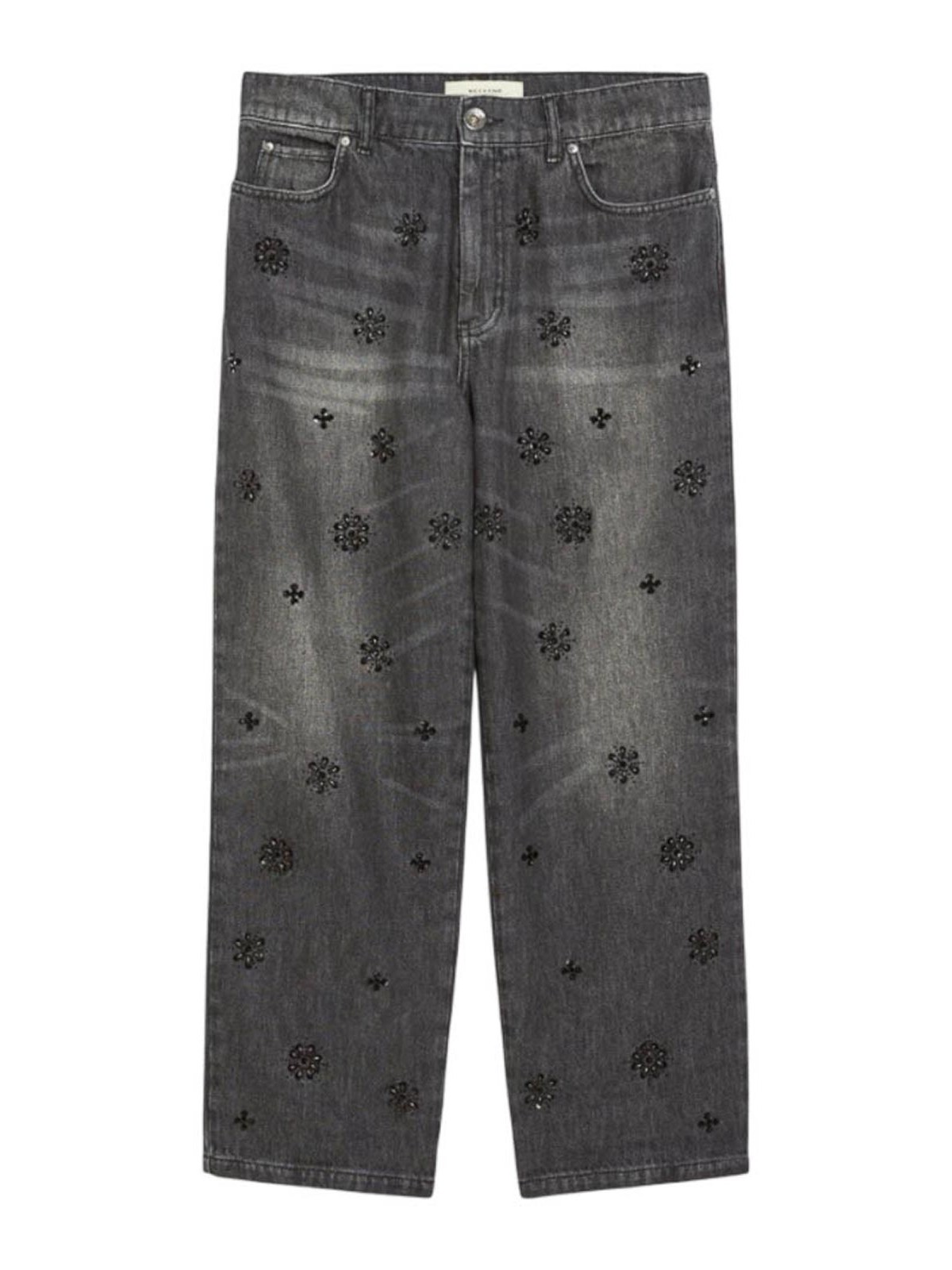 Weekend Max Mara Multi-pocket Jeans In Black