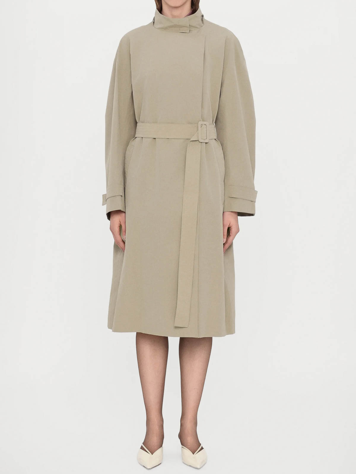 Max Mara Raincoat In Brown