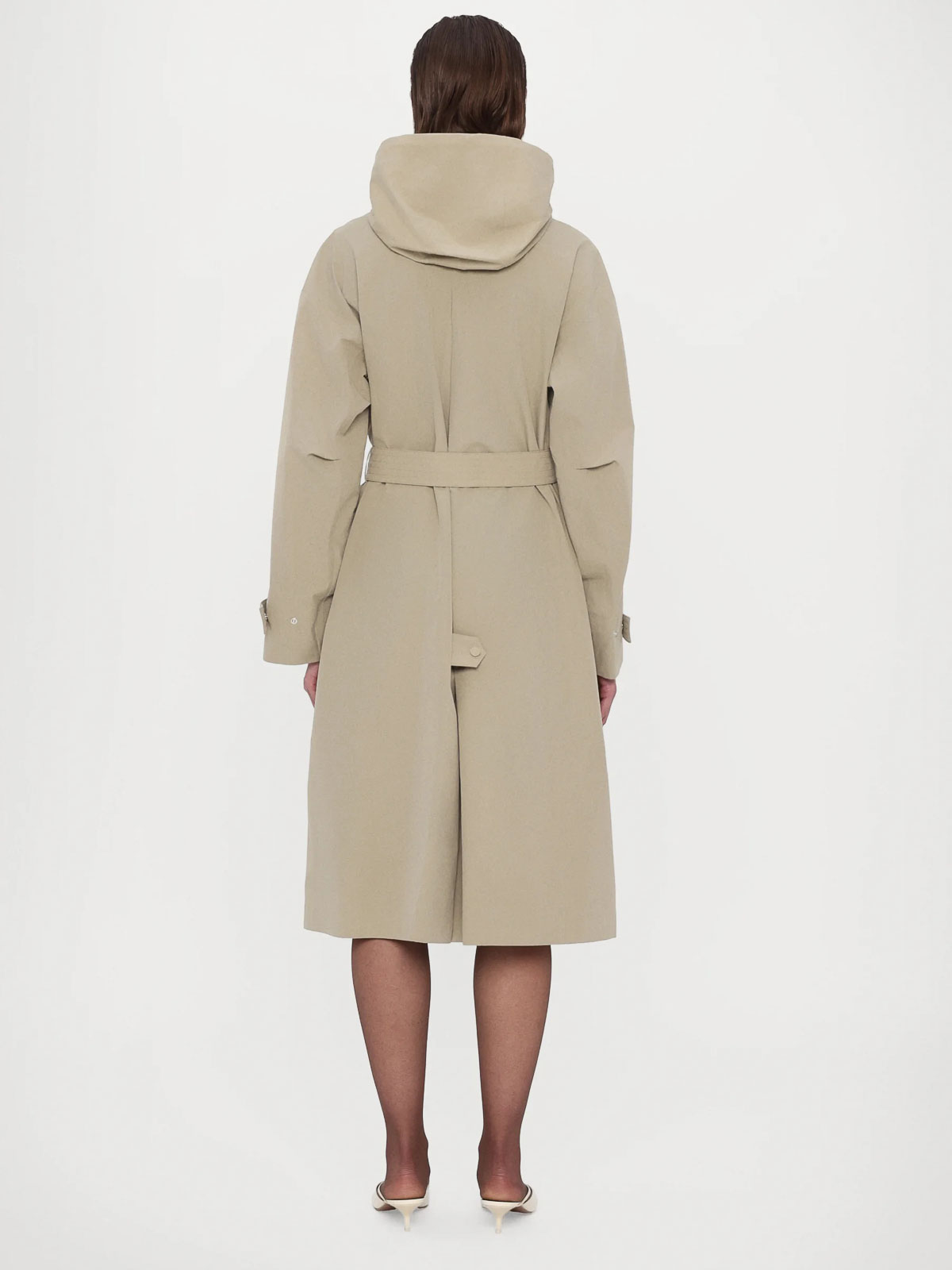 Max Mara Raincoat In Brown