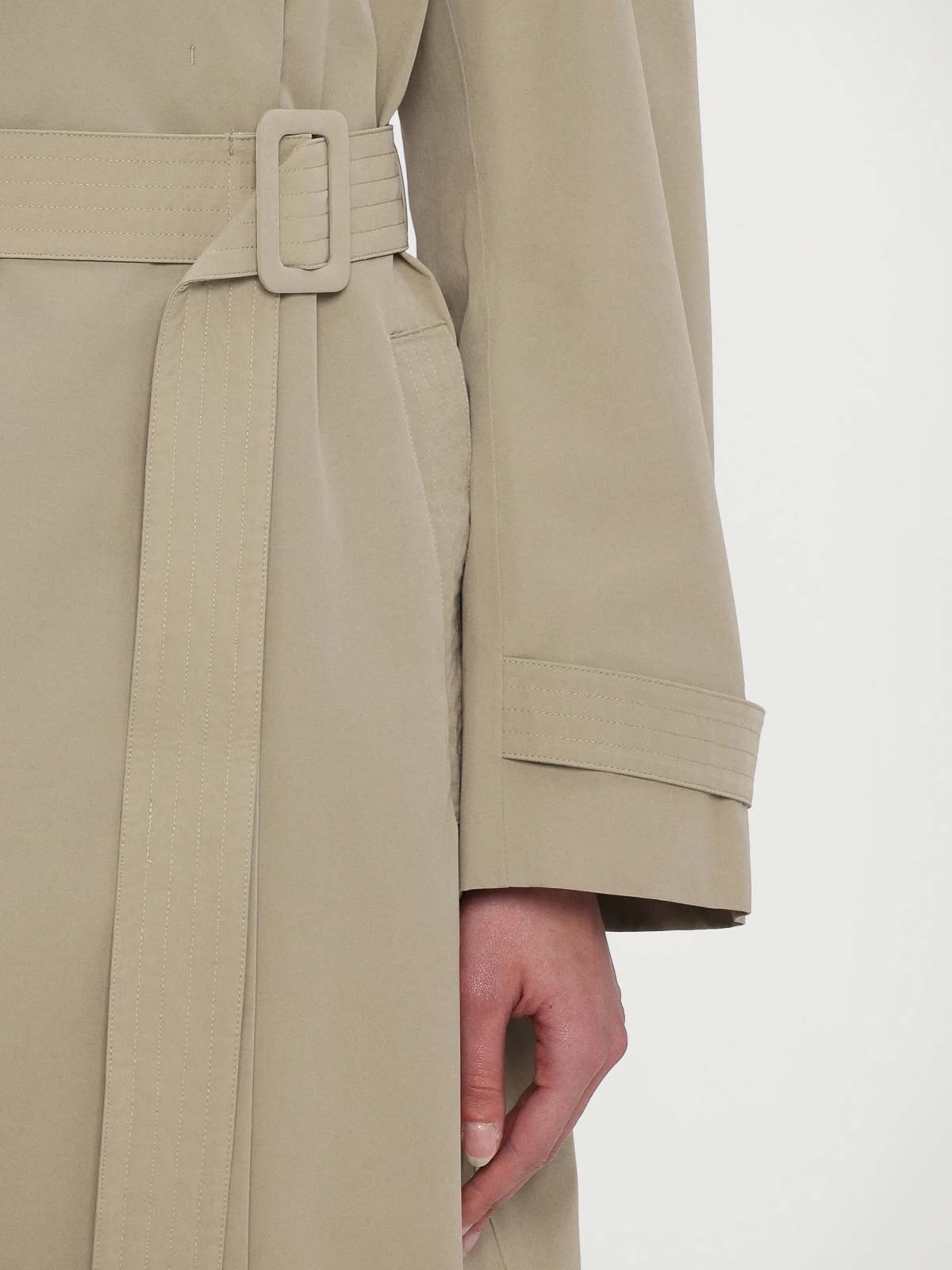 Max Mara Raincoat In Brown