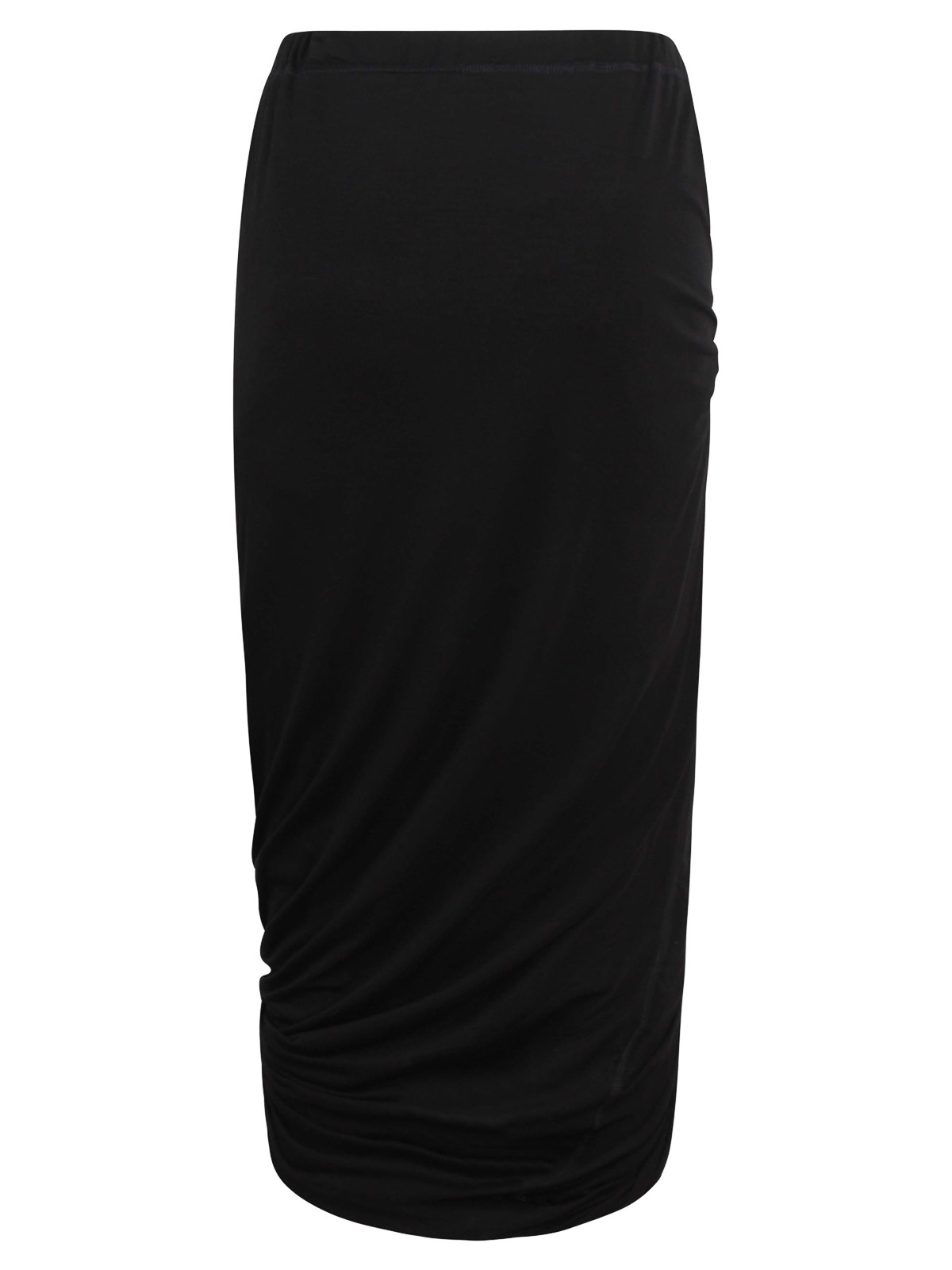 Helmut Lang Wind Midi Skirt In Black
