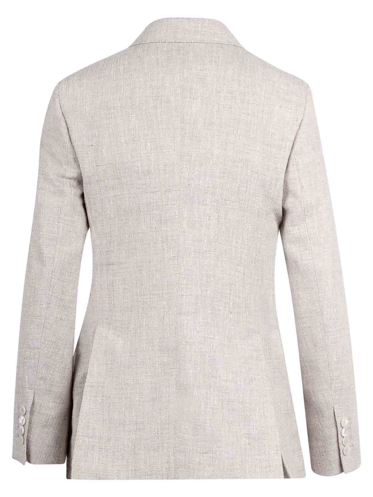 Max Mara Targa Double -breasted Blazer In Multi