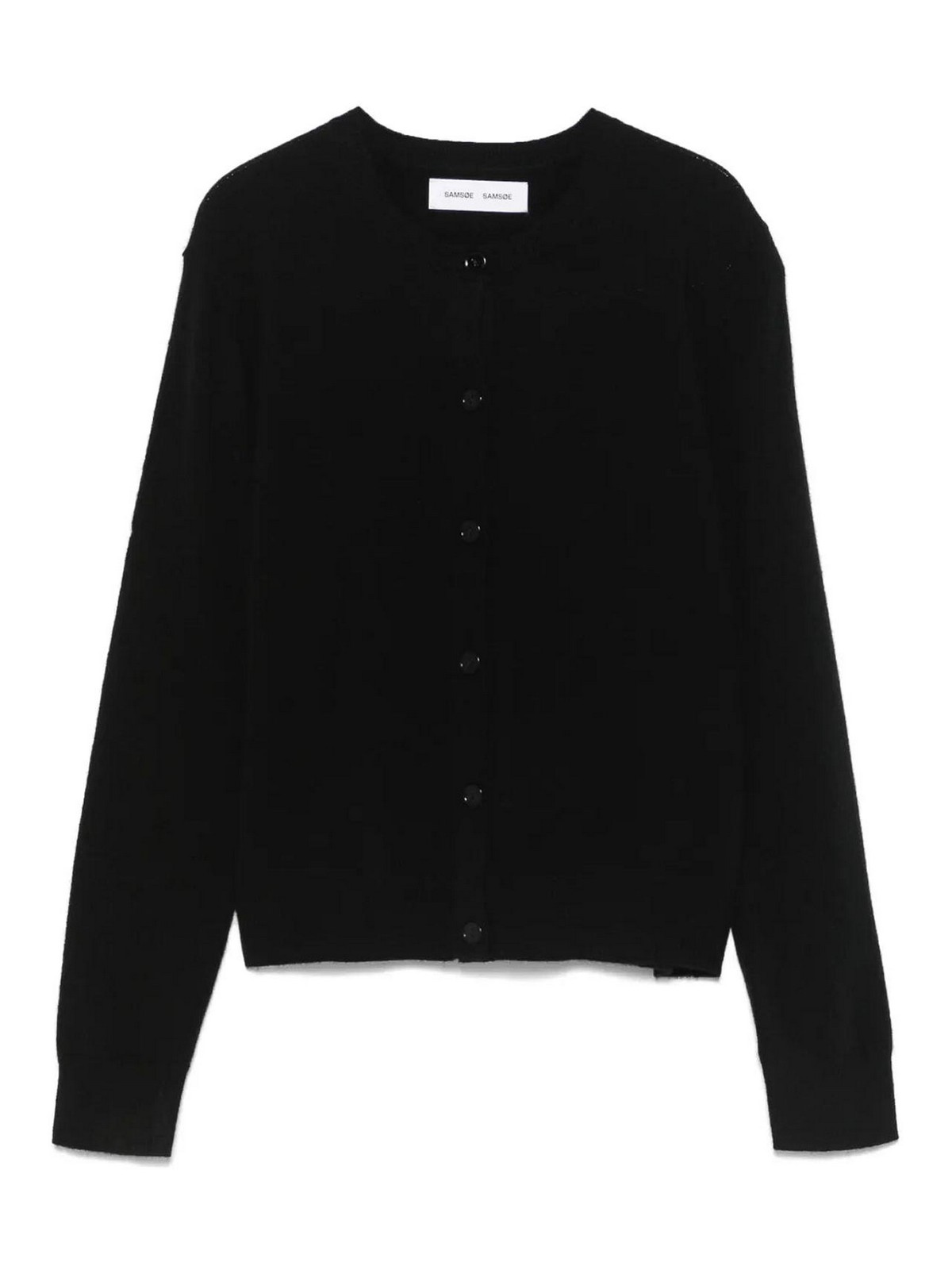 Samsoe & Samsoe Cardigan Saboston Nero In Black
