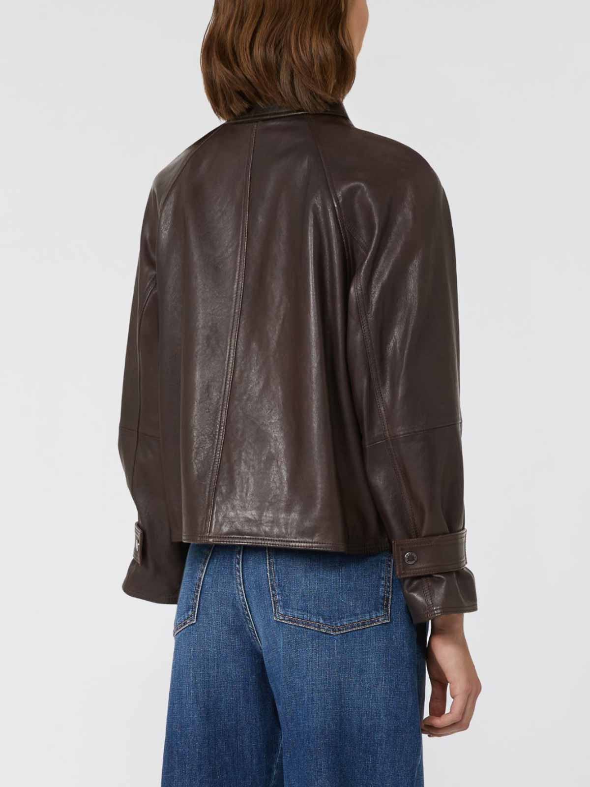 Weekend Max Mara Ebony Berbice Jacket In Brown