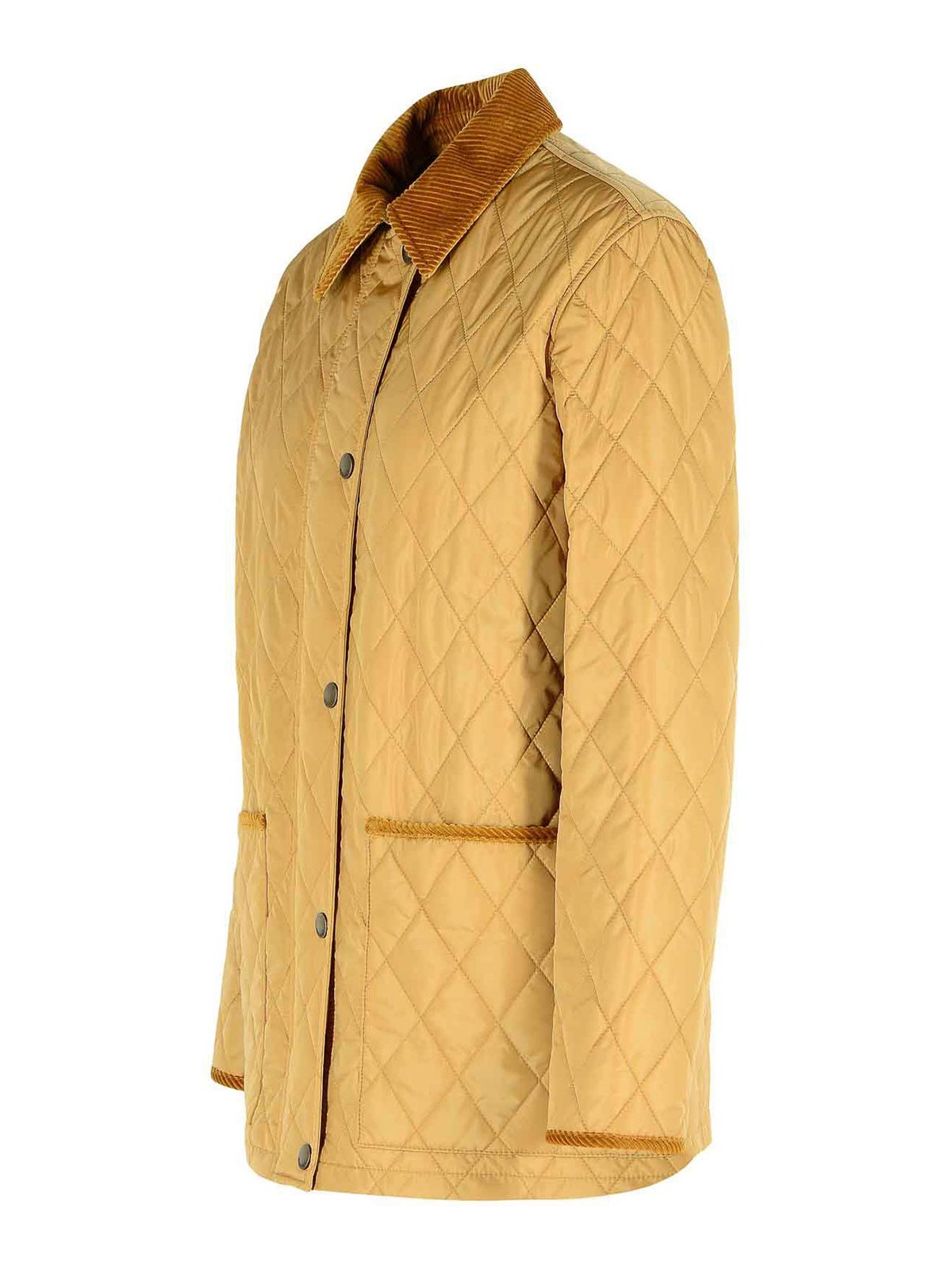 Burberry Country Polyamide Sand Jacket In Brown