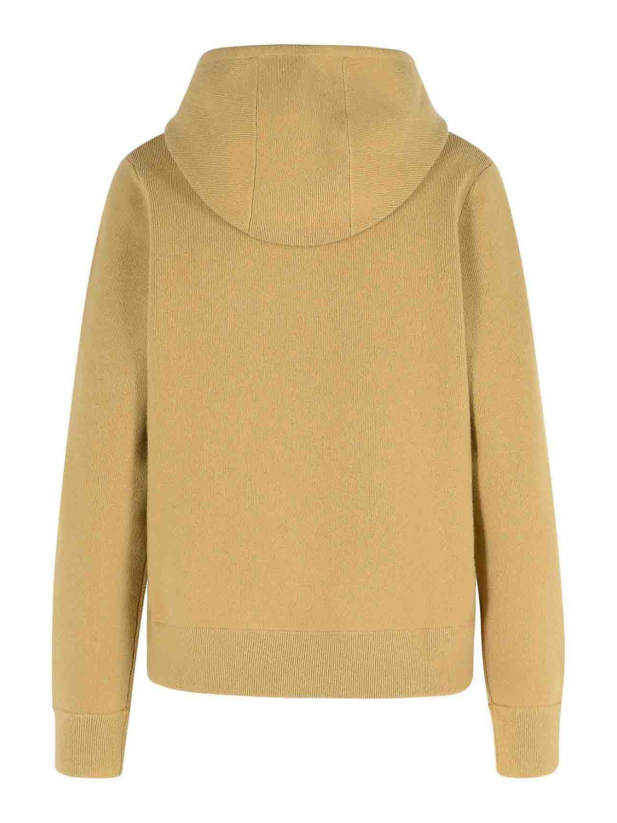 Burberry Flax Cashmere Blend Sweatshirt In Neutral