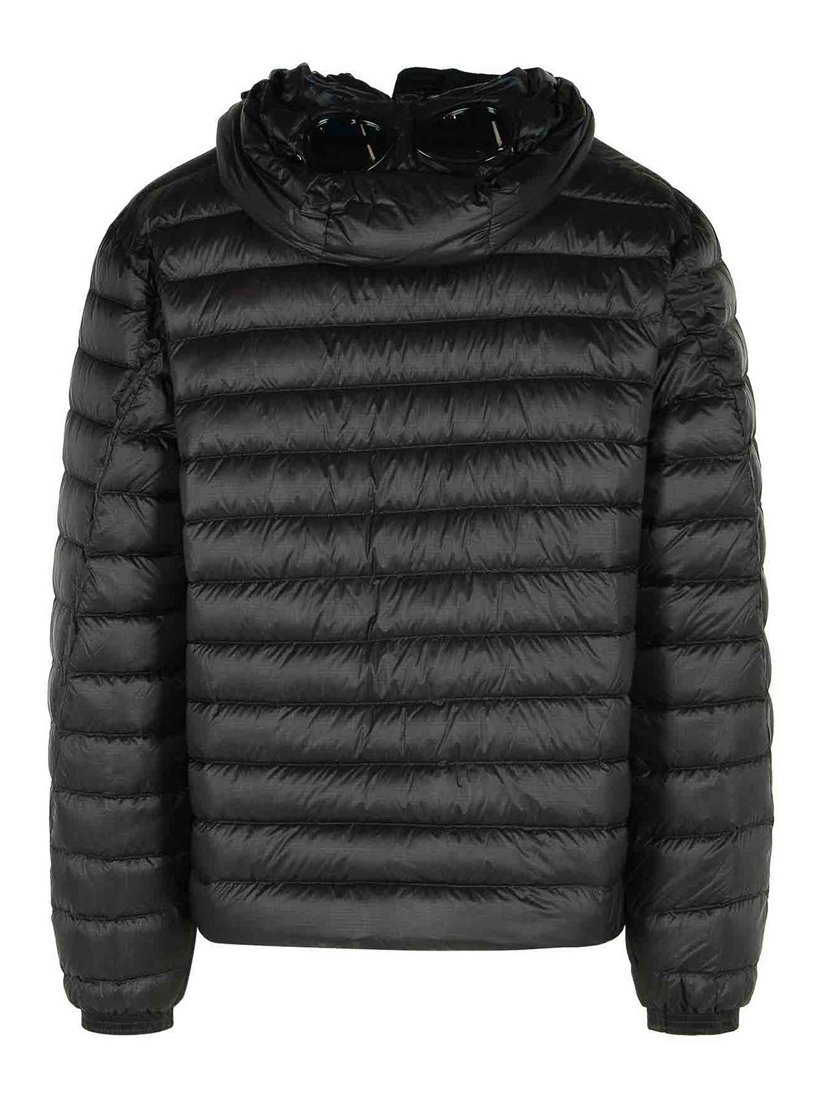 C.p. Company Dd-shell Black Polyamide Down Jacket In Black